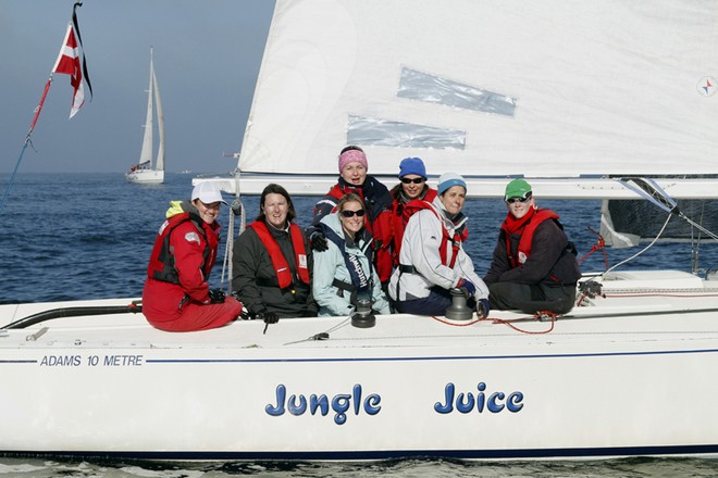Janet Dean and her crew on Jungle Juice. - Australian Women’s Keelboat Regatta ©  Alex McKinnon Photography http://www.alexmckinnonphotography.com